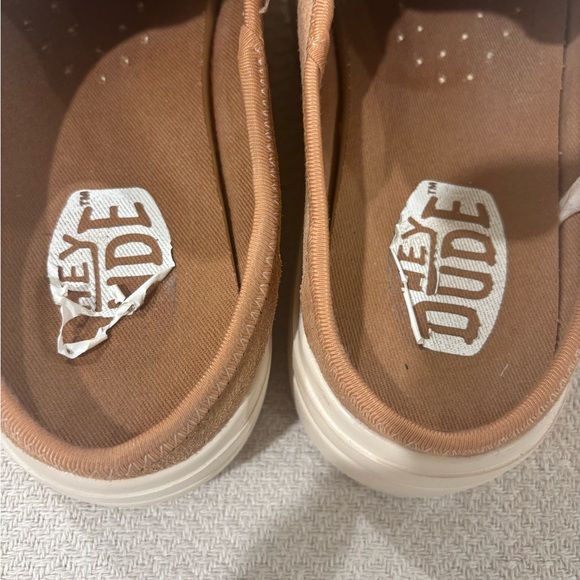 Hey Dude Tan Casual Slip-Ons - Picture 5 of 7